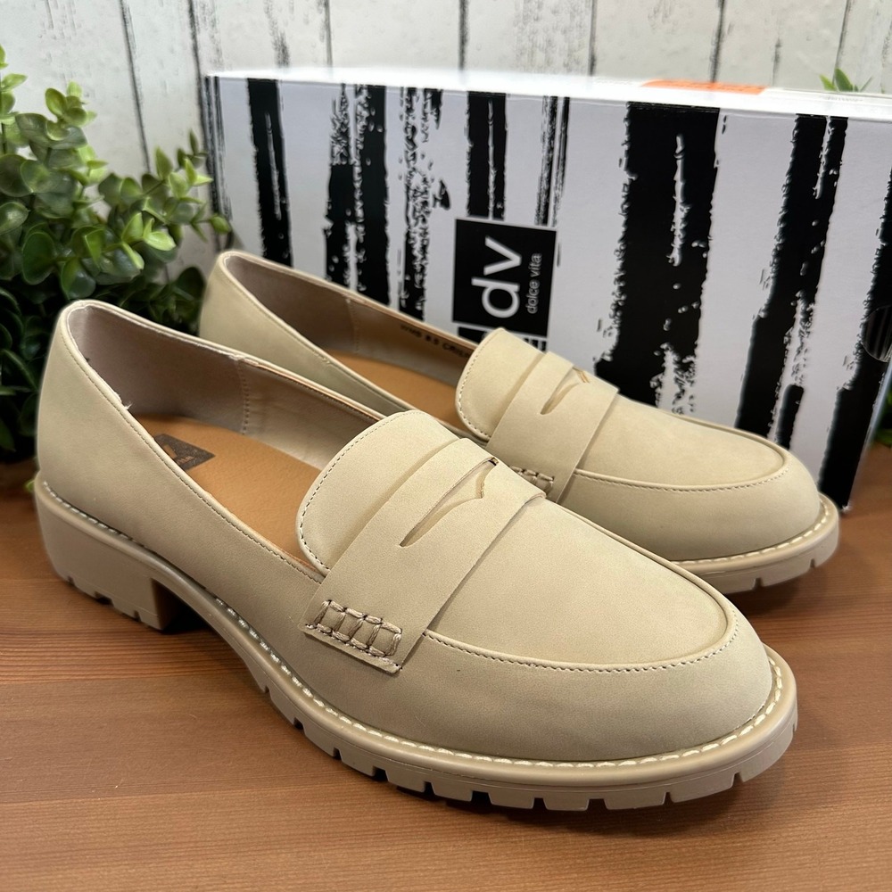 DV by Dolce Vita Women's Crisp Dune Loafers Size 11